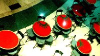 Red Tables - photo
